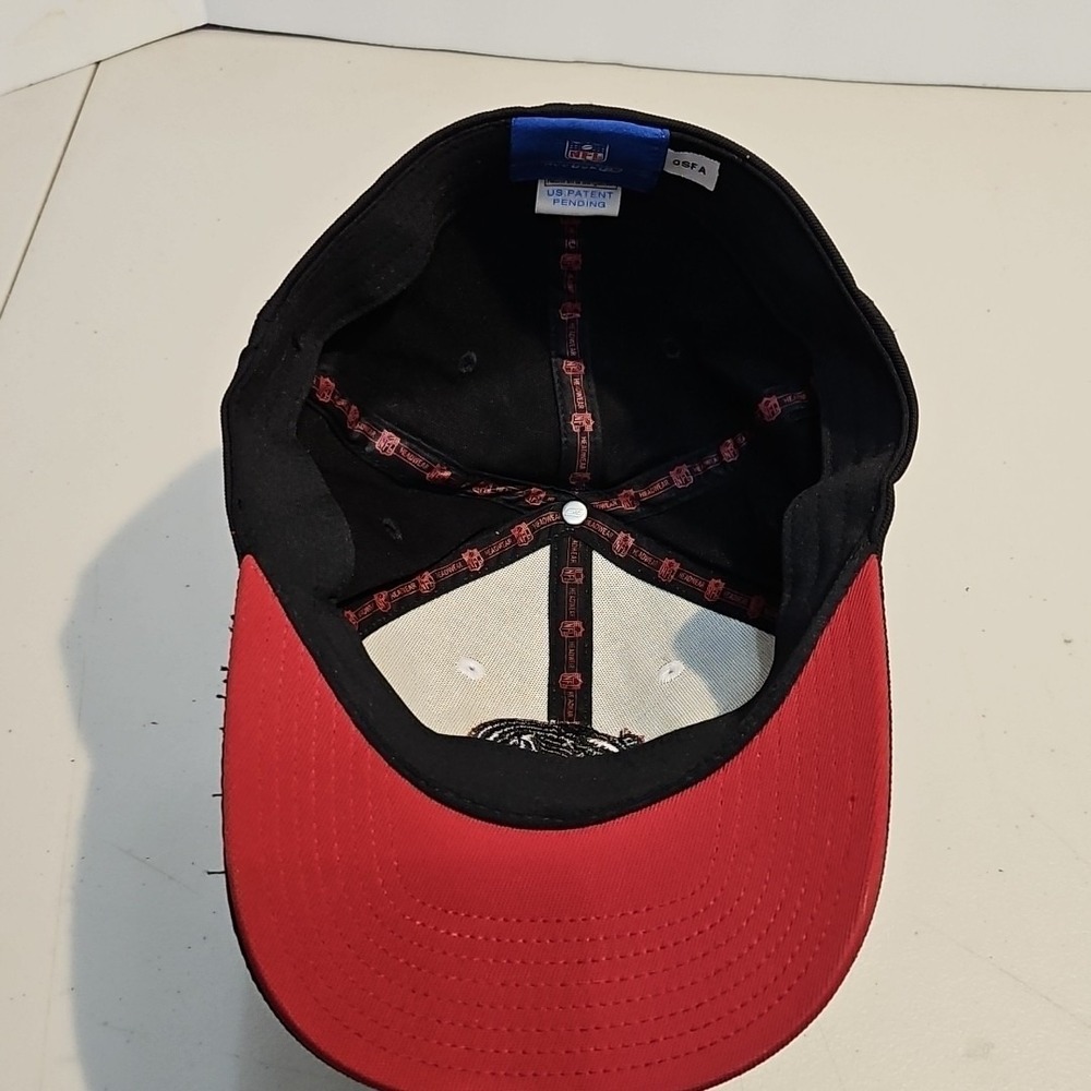 Reebok Washington Redskins Embroidered Logo Fitted OSFA Hat Black - Picture 7 of 8